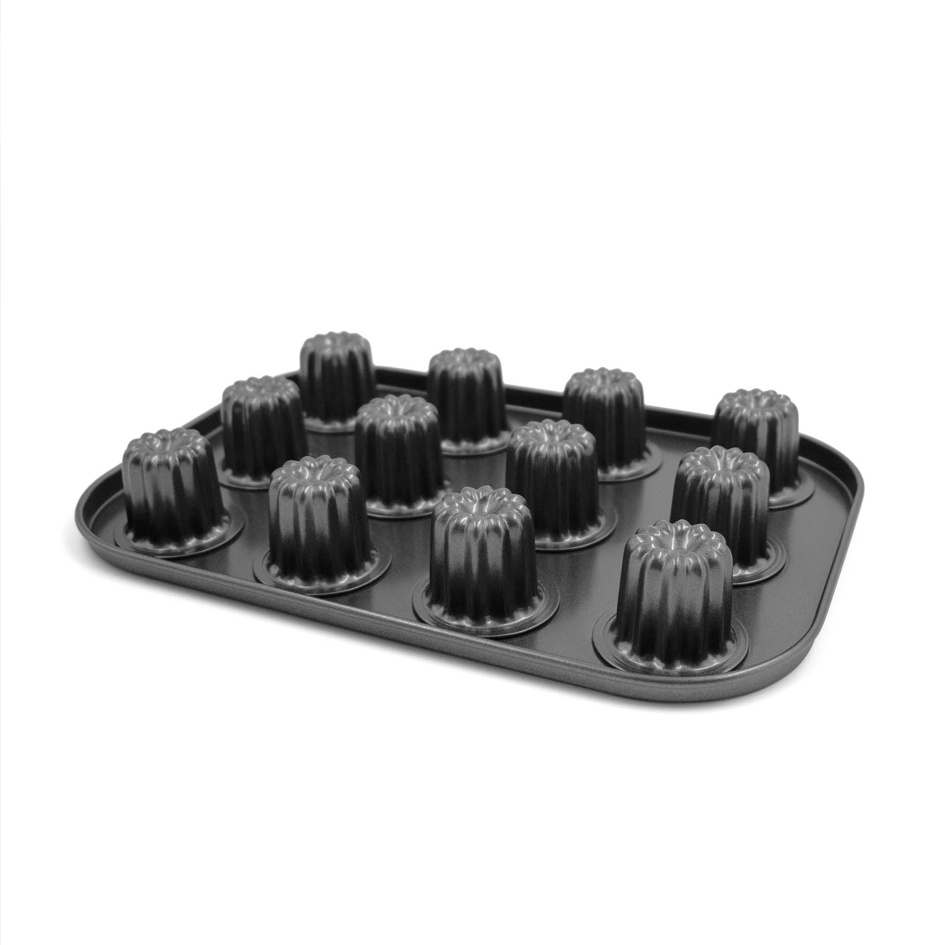 ALKO 12-cup non-stick Canelé Fluted Molds Baking Tray
