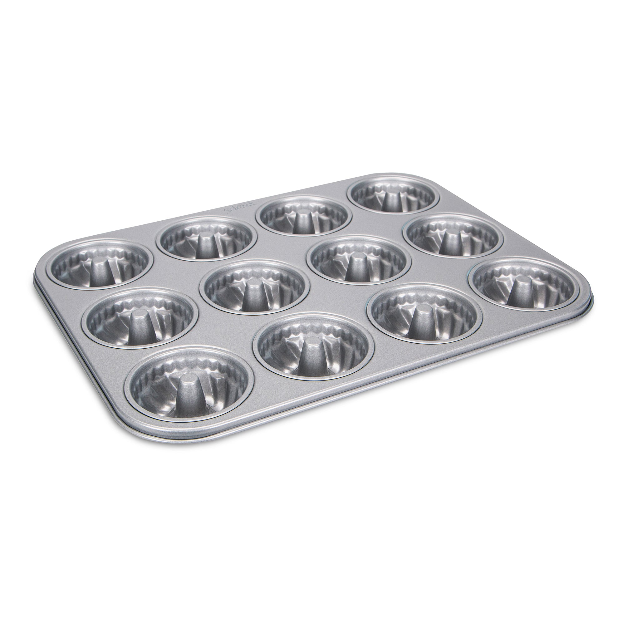 Patisse Silver-Top Mini Bundt Pan 12 Cavity 