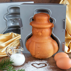 STÄDTER We love baking Snowman – 3D Cake pan – Alko